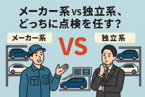 メーカー系 vs 独立系、どっちに点検を任す？マンションの機械式駐車場メンテナンス会社の比較ガイド