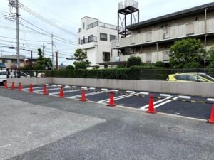 埋め戻しによる平面化完成