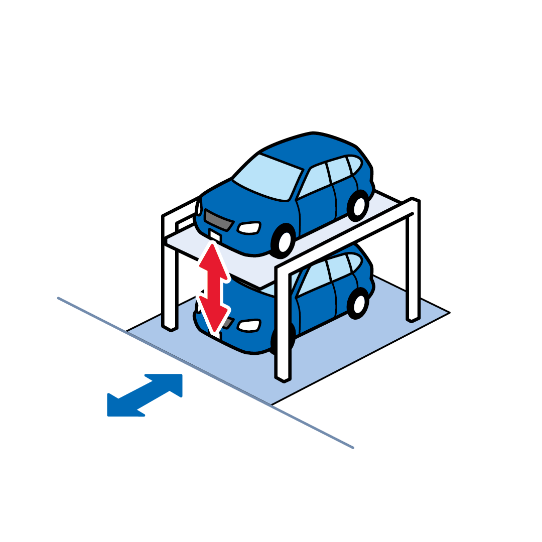 【地上式】（単純昇降2段式）