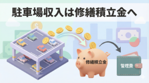 【機械式駐車場】収入を「管理費」に使うと破綻する？修繕積立金に入れるべき理由と区分経理