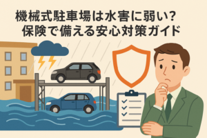 機械式駐車場は水害に弱い？保険で備える安心対策ガイド