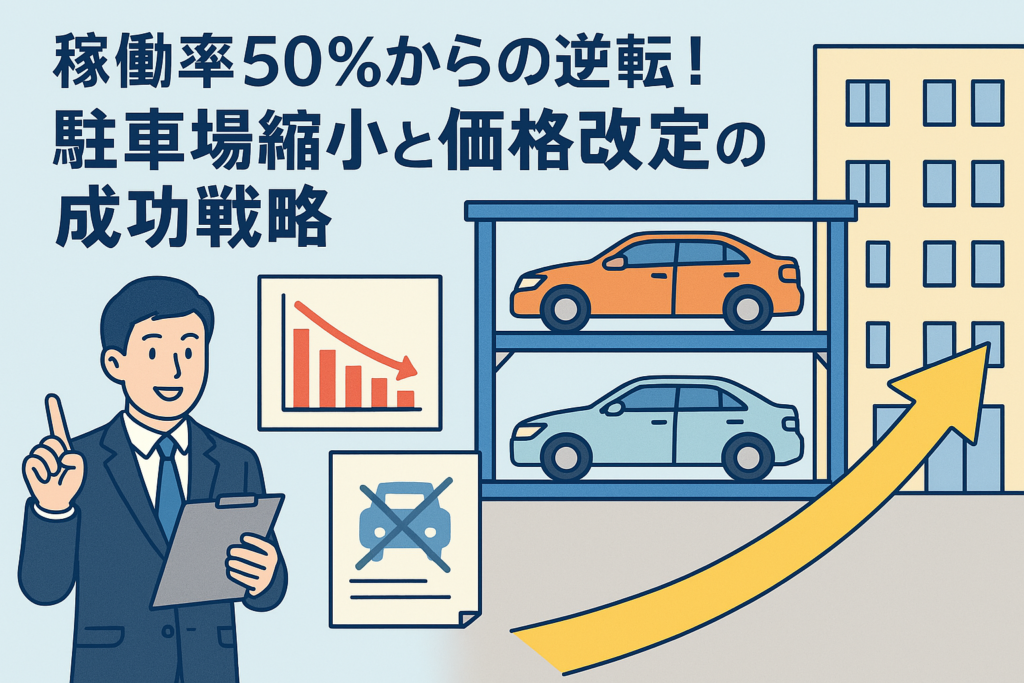 駐車場縮小と価格改定の成功戦略