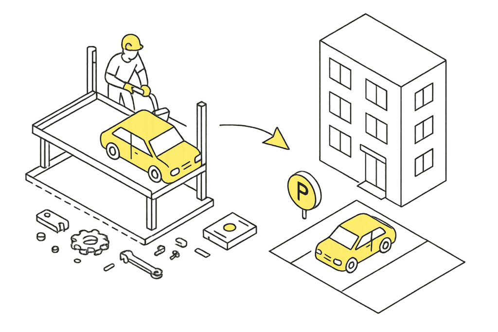 機械式駐車場の解体平面化を検討する適切な時期