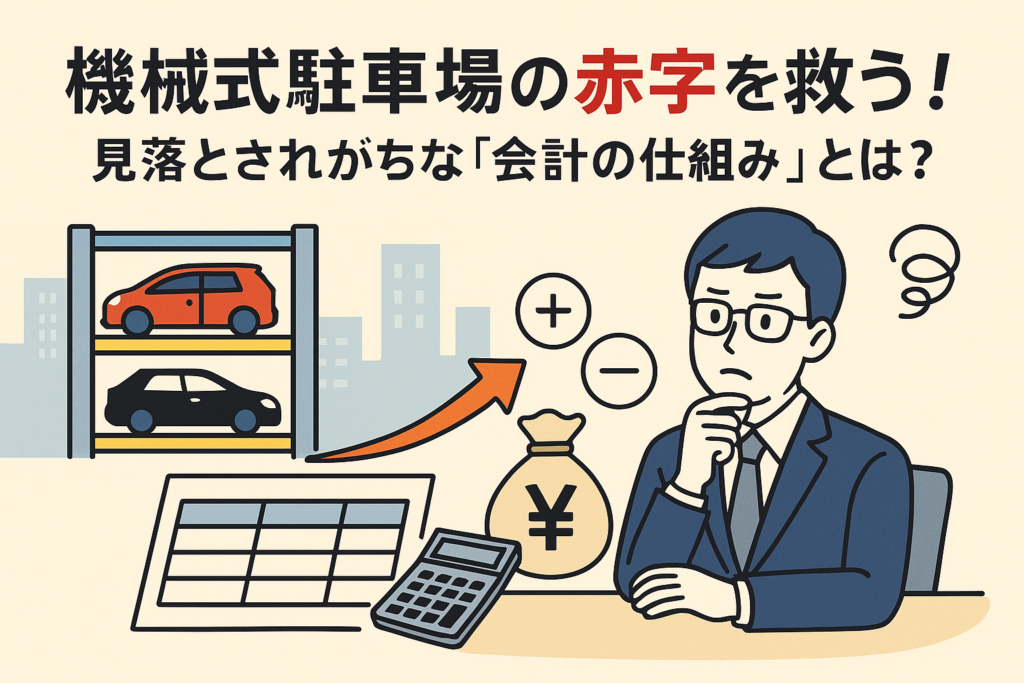 機械式駐車場の「会計の仕組み」とは?