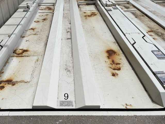 老朽化した設備の写真